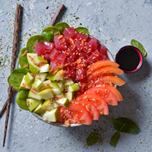 Poke bowl Apple Tuna