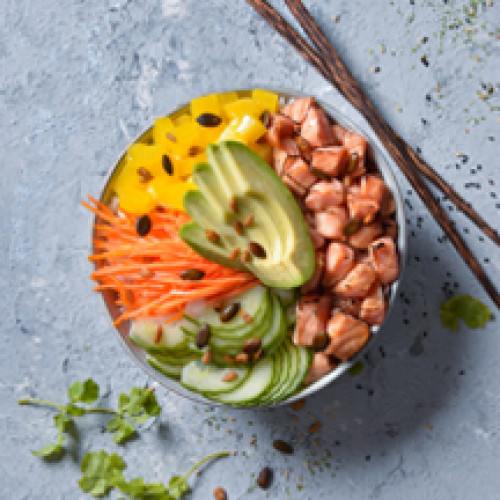 Poke bowl Tataki