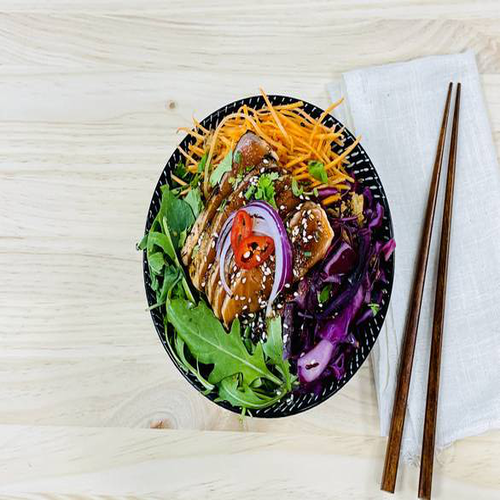 Donburi saumon