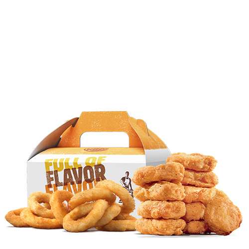 Kingbox 10 nuggets + 10 onion rings