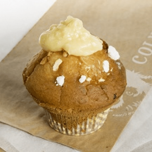 Muffin cœur citron meringué