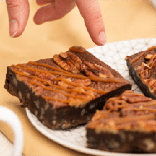 Carré Columbus brownie