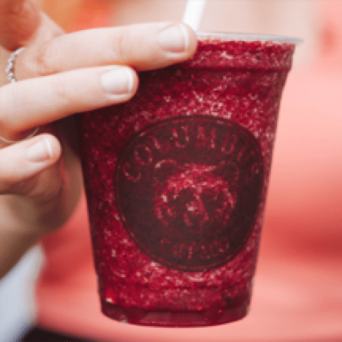 Smoothie fraise framboise myrtille