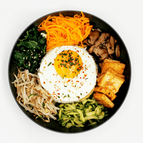 Jinju Bibimbap au Tofu Frit