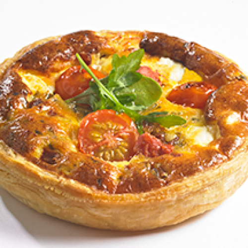 Quiche Chorizo Chèvre & Tomates Cerises