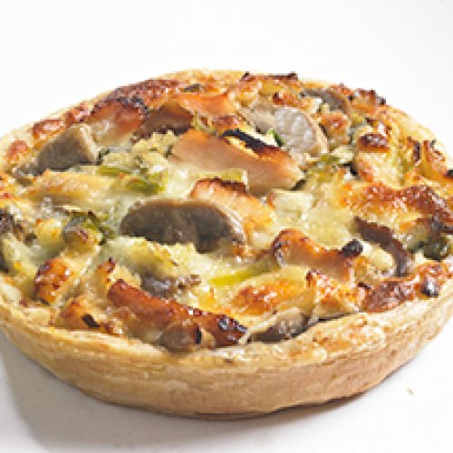 Quiche Poulet Poireaux & Champignons