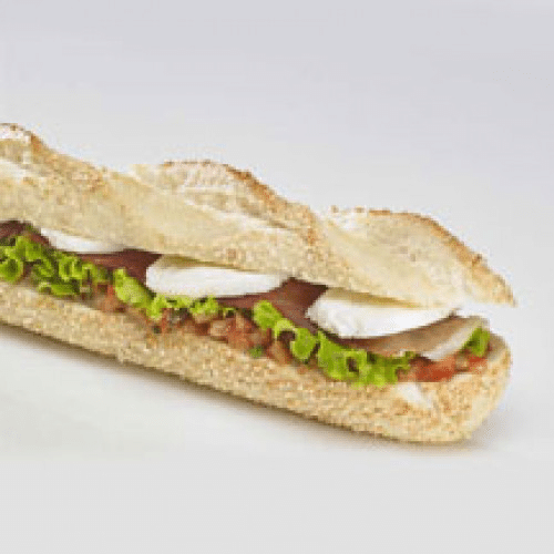 Sandwich Jambon Sec Tartare de Tomates
