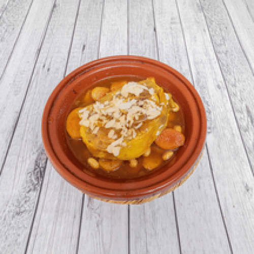 Tajine Agneau Abricots Amandes