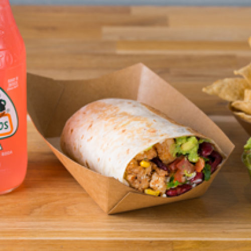 Menu Burrito avec Entrée et Boisson Jarritos