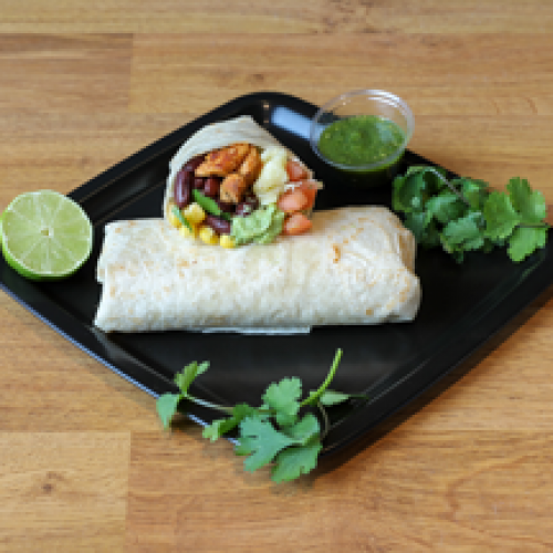 Burrito Poulet Mariné