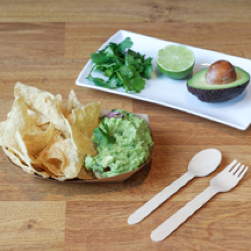 Guacamole Maison et Chips Tortilla