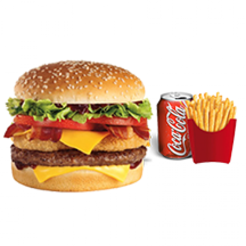 Menu burger duo