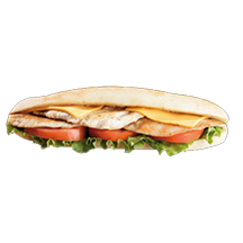 Menu sandwich escalope
