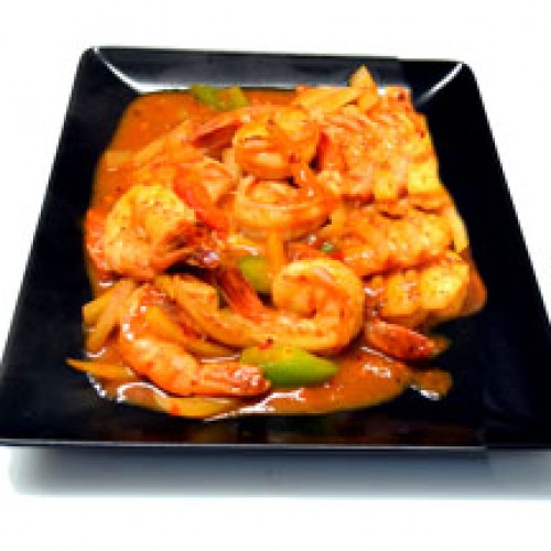 Crevettes au Saté