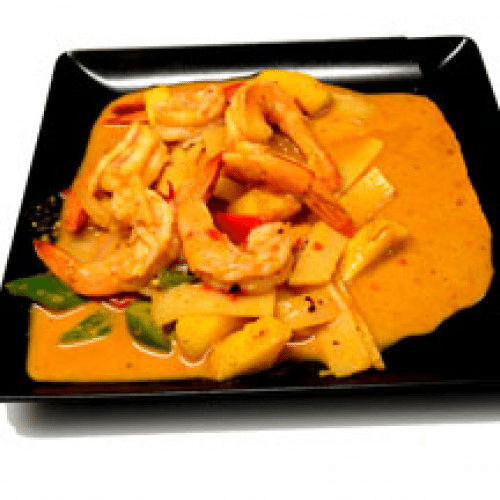 Crevettes à la Sauce Thaï