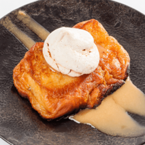 Brioche Façon Pain Perdu et Caramel Beurre Salé