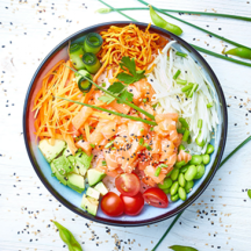 Poke Salmon