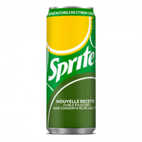 Sprite Citron-Citron vert 33 cl