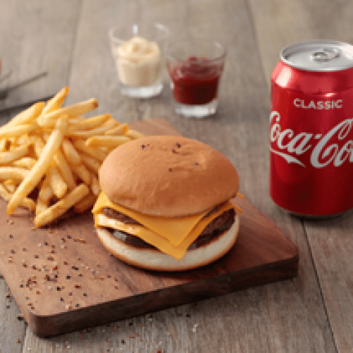 Menu Double Cheeseburger