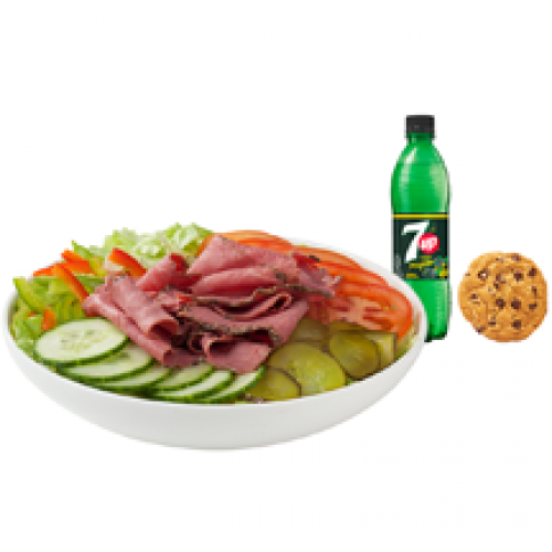 Menu Salade Boeuf Pastrami