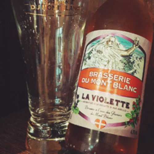 Bière Brasserie du Mont Blanc Violette