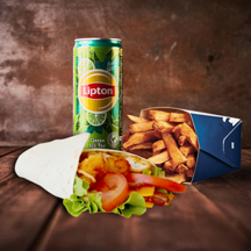 Menu Wrapapa Végétarien