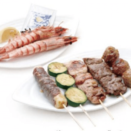H - Menu Brochettes