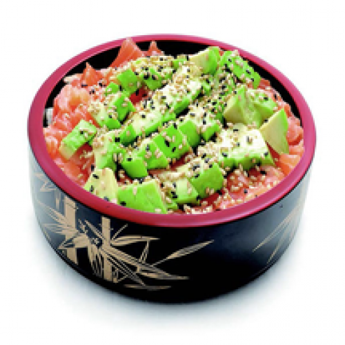 Menu Tartare Saumon Avocat