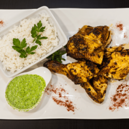 1/2 Poulet Braisé