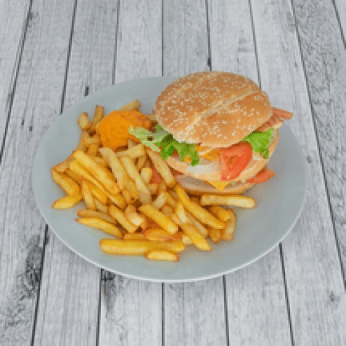 Menu Double Cheeseburger