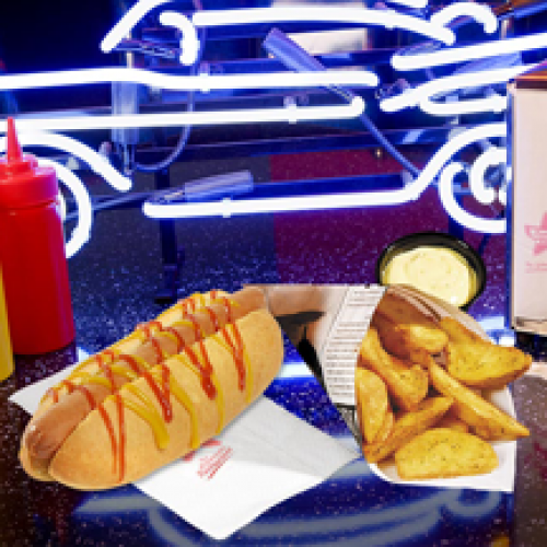 Menu Hot-Dog American