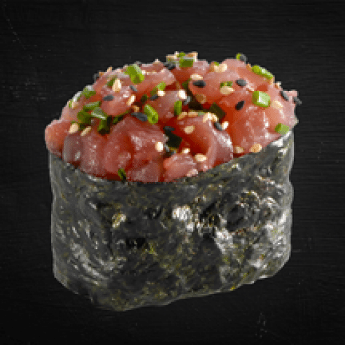 Gunkan Tartare Thon et Ciboulette