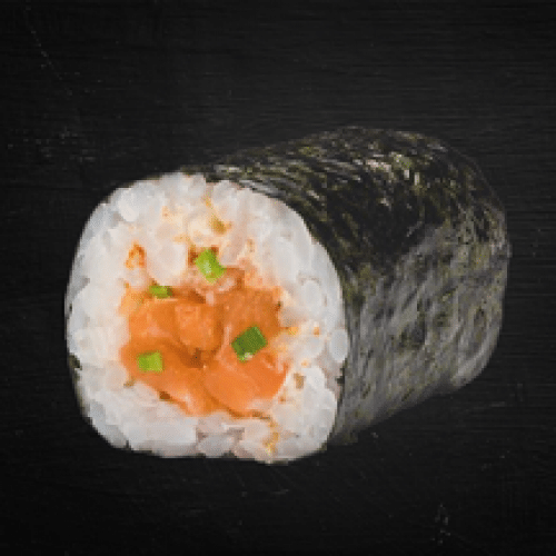 Maki Tartare Saumon et Sauce Épicée