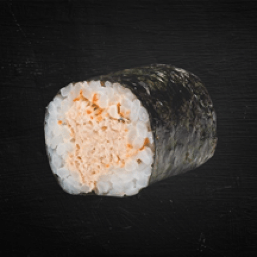 Maki Thon Cuit Mayonnaise et Sauce Épicée