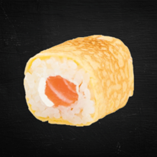Egg Roll Saumon et Cheese