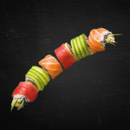 Enroulé de Saumon Thon et Avocat