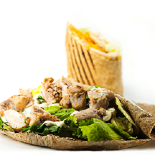 Pita - Poulet Souvlaki