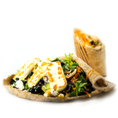 Pita - Halloumi (Fromage Chypriote Grillé)