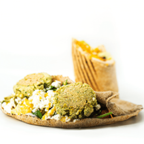 Pita - Falafel Nature Fait Maison