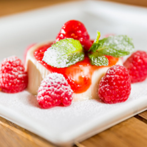 Panna Cotta Coulis Framboise