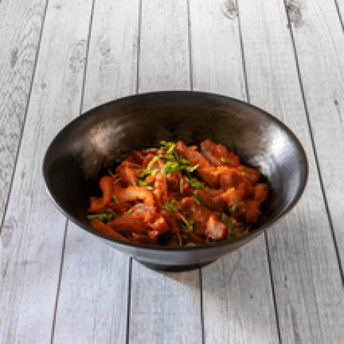Nouilles Sautées au Porc Laqué