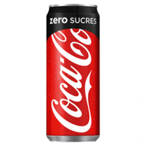 Coca-Cola sans sucres 33 cl