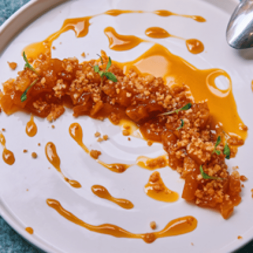 Crumble de Mangue