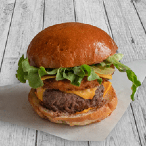 Gatsby Burger avec Frites Maison
