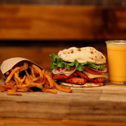Menu le Tikka Burger