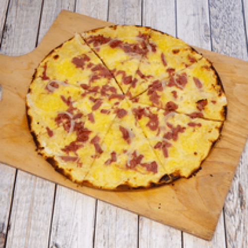 Tarte Flambée Gratinée