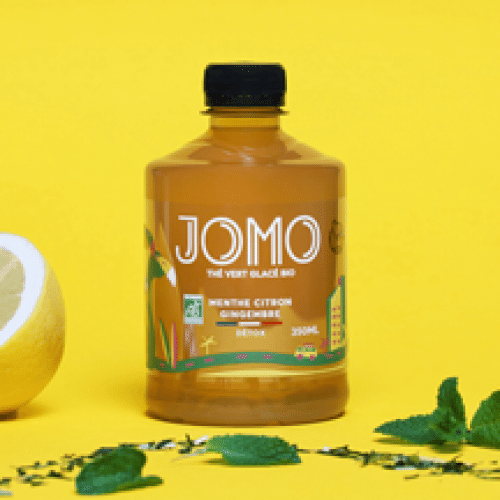 Thé Vert Glacé Bio Jomo Menthe Citron Gingembre