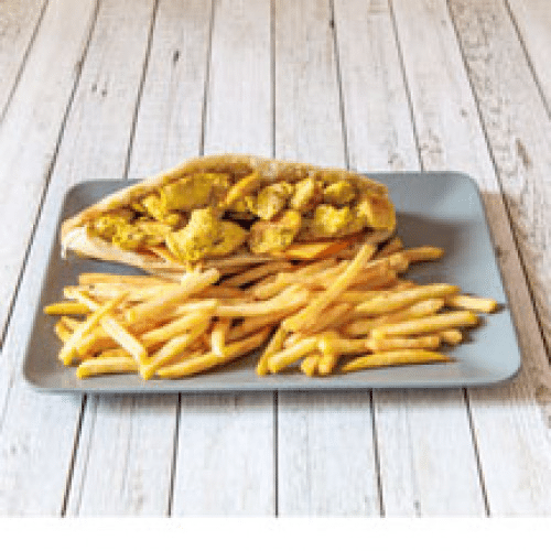 Sandwich Chicken Curry