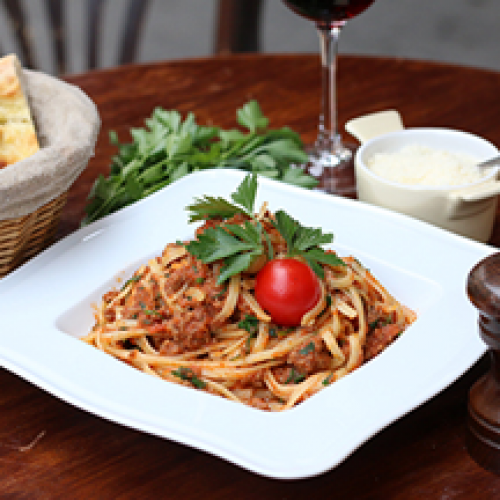 Linguine bolognaise