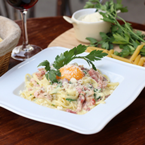 Pâtes à la carbonara